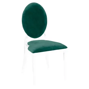 Чехол 2 шт. к стулу Вашингтон, изумрудный бархат