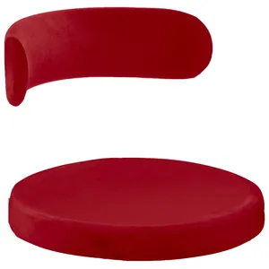 Чехол 2 шт. Лира, бархат красная малина