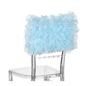 Жакет «Рюши» голубой