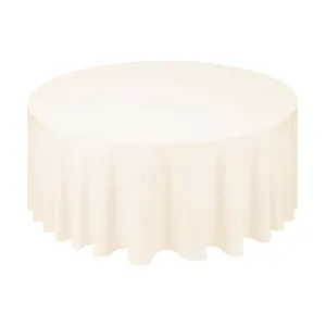 Скатерть круглая пыльная ванильная, PANTONE 7499 U