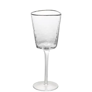 - Бокал для красного вина Салак проз-ный с серебряным кантом