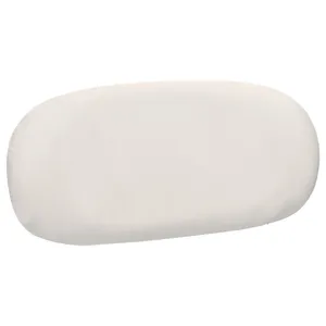 Чехол спинка к стулу Тотем, белый теплый бархат