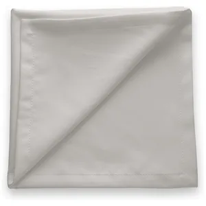 Салфетка из матина пастельно-серая