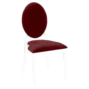Чехол 2 шт. к стулу Вашингтон, бордовый бархат