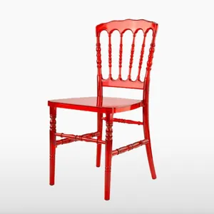 Стул Наполеон красный, поликарбонат