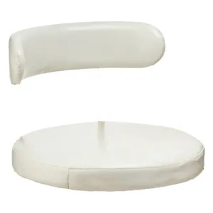 ПОДУШКИ 2 шт. "Лира", кожа белая