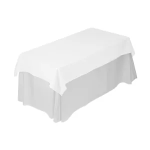 Наперон прямоугольный белый