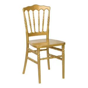 Стул Наполеон золотой, поликарбонат