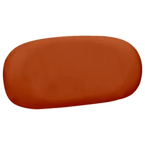 Чехол спинка к стулу Тотем, терракотовый бархат