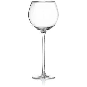 Бокал для красного вина «Санко» с серебряным кантом