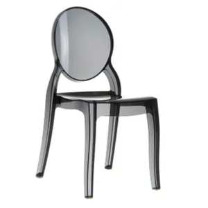 Стул Призрак GHOST дымчатый, поликарбонат