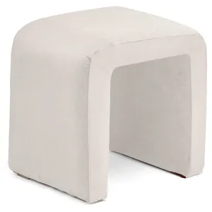 Чехол молочный бархатный для п пуфа