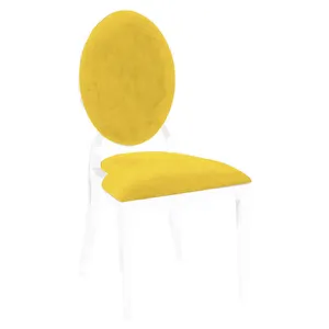 Чехол 2 шт. к стулу Вашингтон, желтый бархат