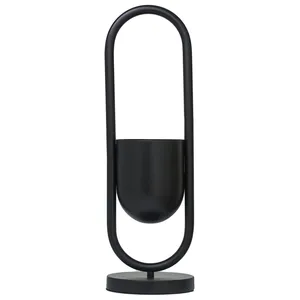 Ваза «Овала» черная