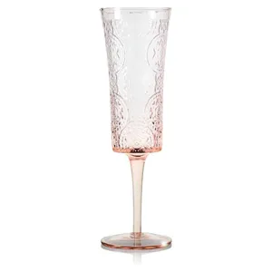 Бокал "Адель" бледно-розовый для шампанского