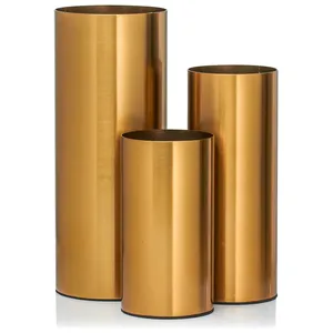 Набор золотых ваз «Модерно»