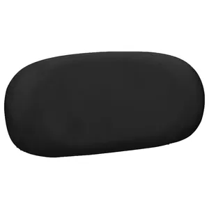 Чехол спинка к стулу Тотем, черный бархат