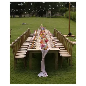 Стол прямоугольный «Рустик» натуральный - Фото 3