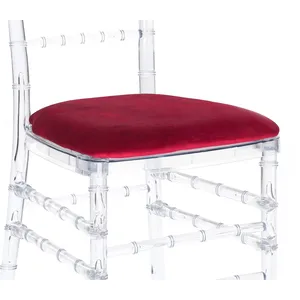 Подушка Кьявари бордовая, бархат. Сдаётся со стулом.