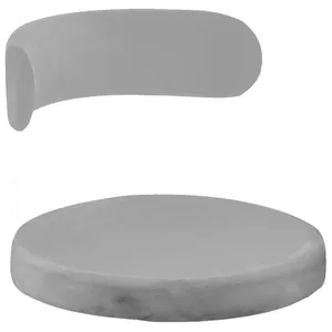 Чехол 2 шт. Лира, бархат серый