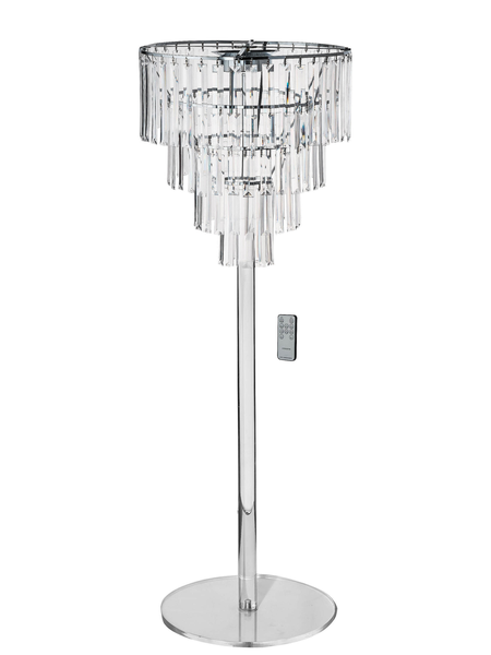 Led светильник «Таве» серебряный большой - Фото основное 1