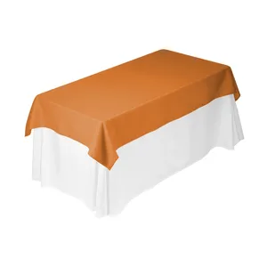 Наперон прямоугольный оранжевый, PANTONE 144 U