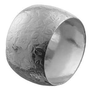 Кольцо для салфетки "Антик" серебряное