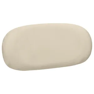 Чехол спинка к стулу Тотем, сливочно-молочный бархат