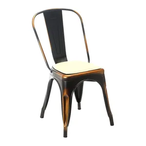 Стул Толикс Антик бронзовый, с кож. подушкой на магнитах