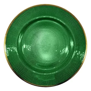 Тарелка Грасс зеленая