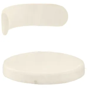 Чехол 2 шт. Лира, бархат молочный