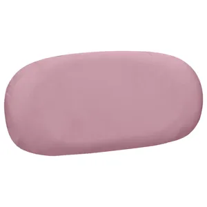 Чехол спинка к стулу Тотем, розовый бархат