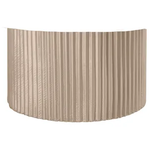 Чехол для ноги прямого стола Арис, кремовый бархат