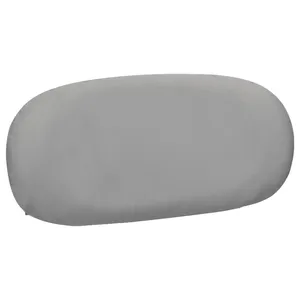 Чехол спинка к стулу Тотем, серый бархат