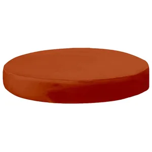 Чехол сидушка к стулу Тотем, терракотовый бархат