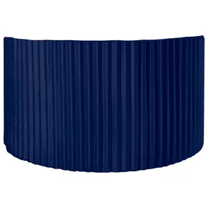 Чехол для ноги прямого стола Арис, темно-синий бархат