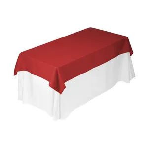 Наперон прямоугольный красный, PANTONE 199 U