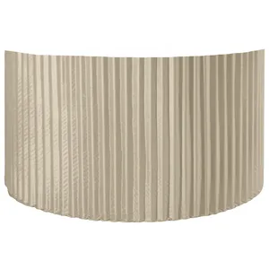 Чехол для ноги прямого стола Арис, светло-бежевый бархат