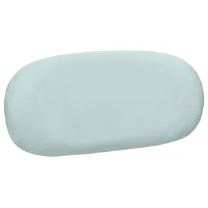 Чехол спинка к стулу Тотем, голубой бархат