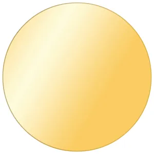 Столешница стола для торта из золотого зеркала