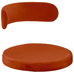 Чехол 2 шт. Лира, бархат терракотовый