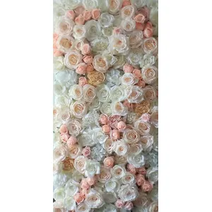 Панно цветочное персиковое