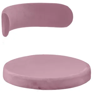 Чехол 2 шт. Лира, бархат розовый