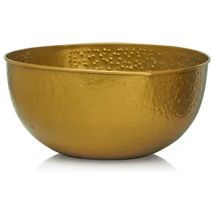 Ваза "Флора" золотая