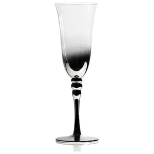 Бокал "Кения"  серебряный градиент для шампанского
