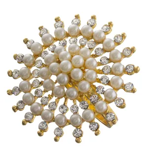 Кольцо для салфетки "Венеция" золотое