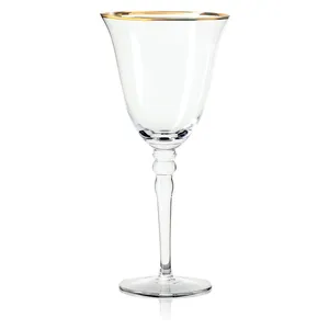 Бокал "Кения" для белого вина с золотым кантом