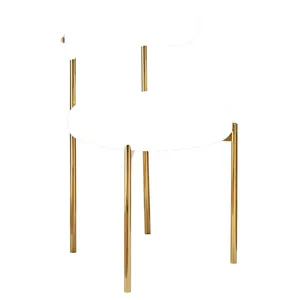 Каркас стула «Лира» золотой