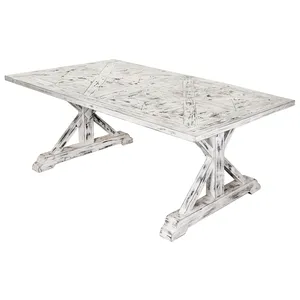 Стол прямоугольный Рустик ромбы