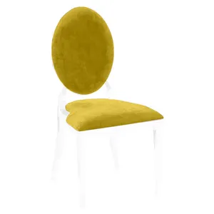 Чехол 2 шт. к стулу Вашингтон, горчичный бархат